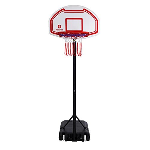 Fitnessclub Portable Adjustable Basketball Hoop Stand