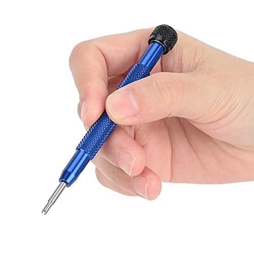 Watch Screwdriver,High Durability Case Opener Screw Removal,Watch Repairing Tool Fit,Convenient to Carry Repairing Tool for Watch Repair,for Watchmakers