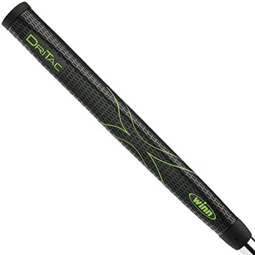 Winn Dri-Tac Putter Grip Black - Jumbo Lite Pistol - .590" Core