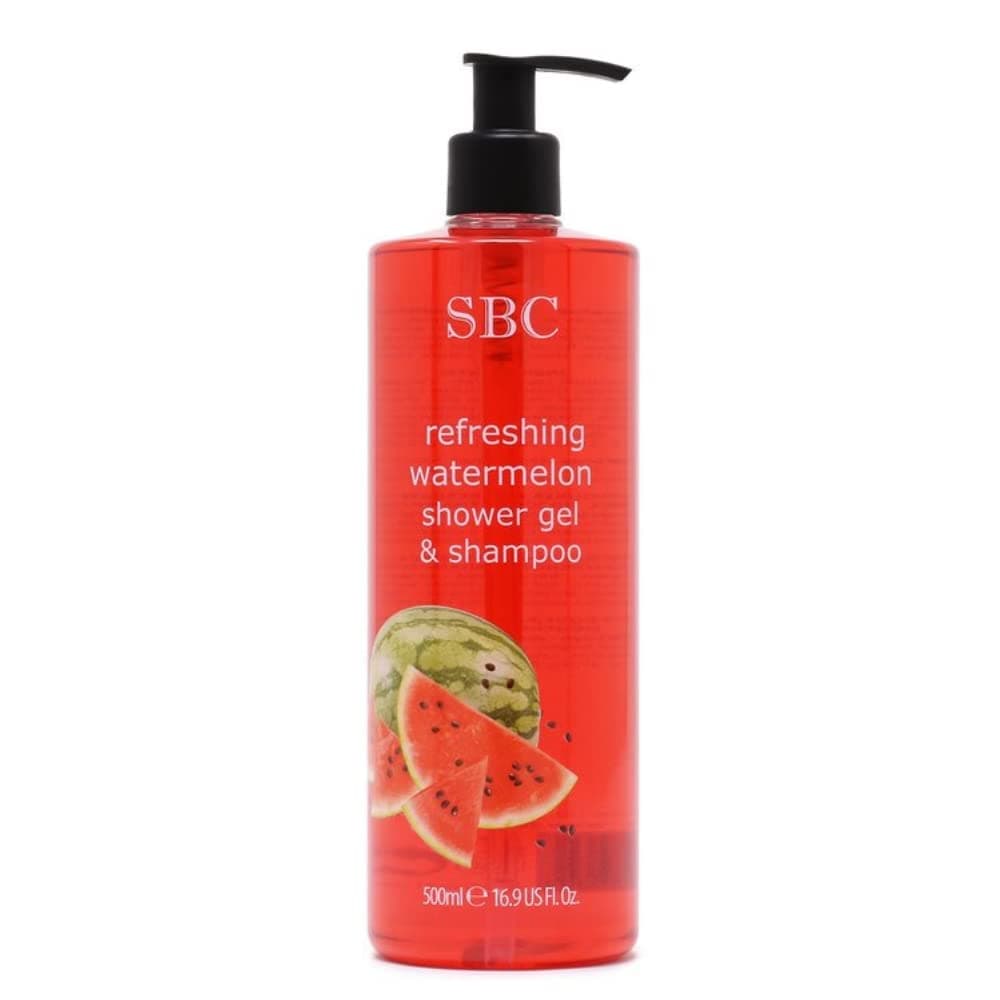 SBC Refreshing Watermelon Shower Gel & Shampoo (500ml)