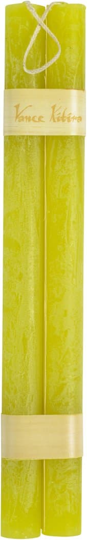 Vance Kitira Lemongrass Timber Collection Taper Candle Pair