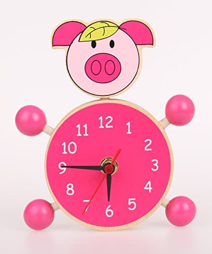Farm Animal Clock - Pig