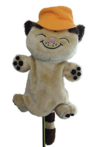 Wiltys Cat Novelty Golf Club Head cover for Driver, 1 wood 460cc oversize head