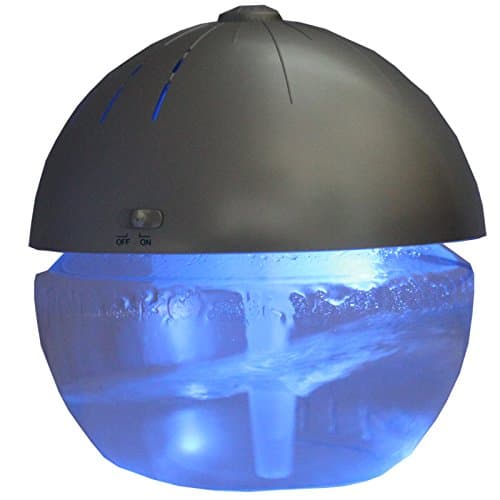 AIR CLEANER, ECOGECKO REVITALIZER EARTH GLOBE SILVER