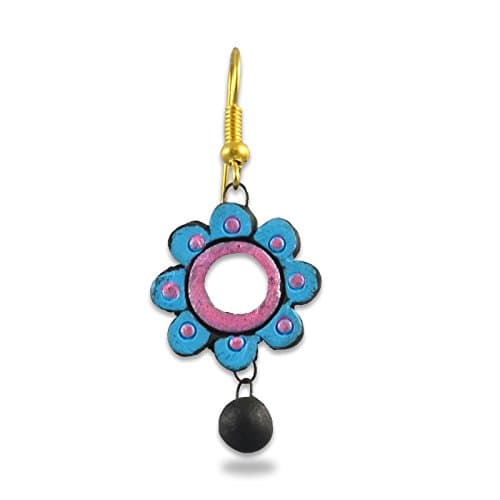 Floral Beauty Terracotta Earrings