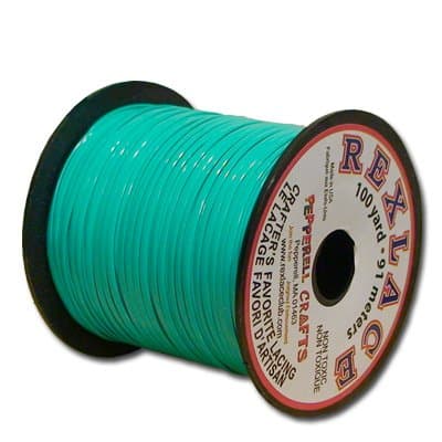 SLC Rexlace Turquoise Plastic Lace