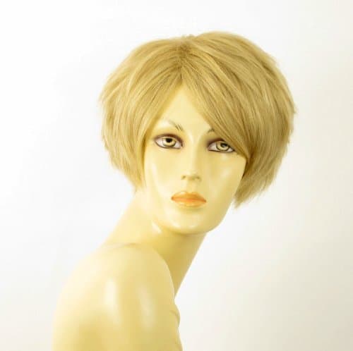 WIG UNIVERS Woman Wig 100% Natural Hair Light Blonde Ref Naomie 22