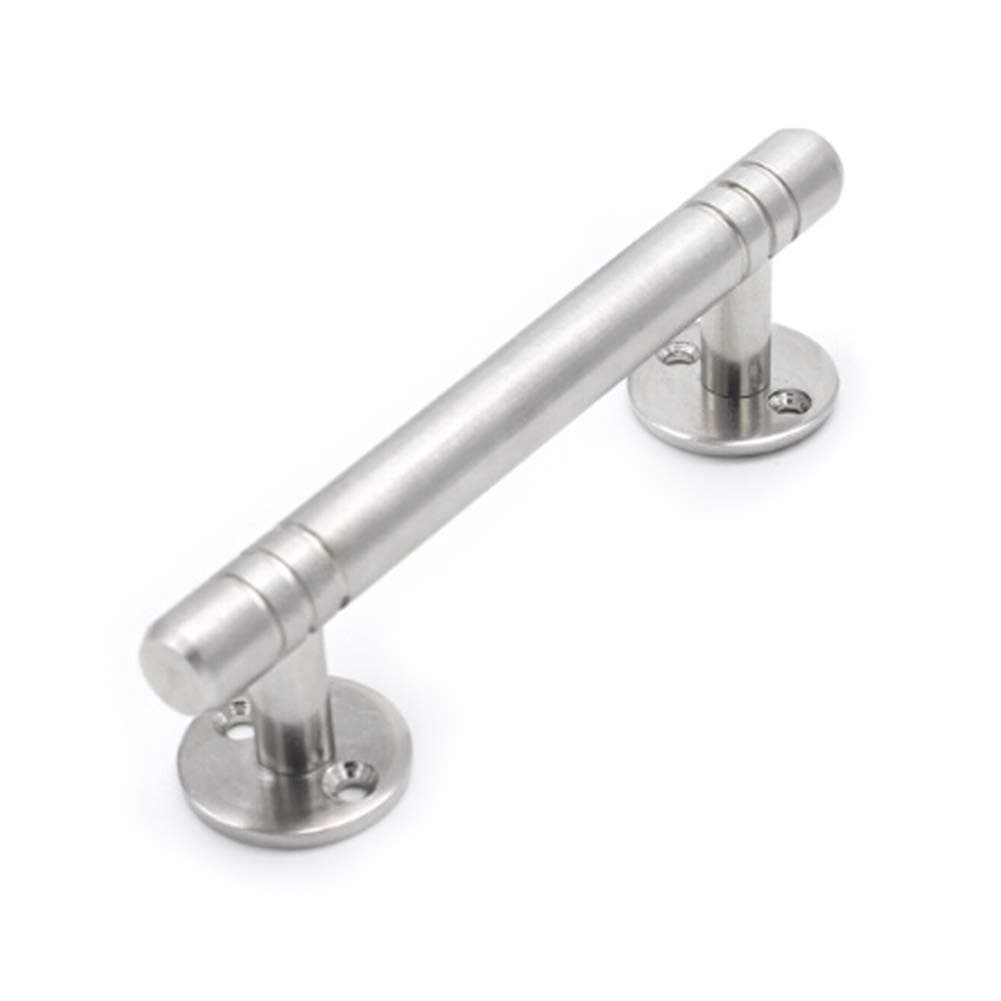 Stainless Steel Furniture Drawer Pulls Cupboard Knobs Brushed Nickel Bathroom Cabinet T Bar Handle