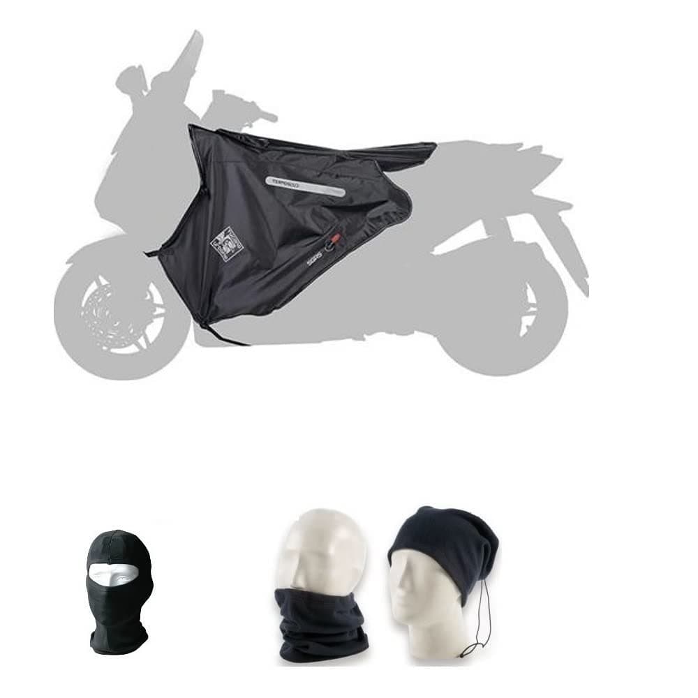 farbrothersonline COMPATIBLE WITH HONDA PCX 125-150 2021 TUCANO URBANO R223-X TERMOSCUDO LEG COVER+FREE THERMAL PARENNANZA WATERPROOF SPECIFIC FOR INTERNAL FUR SCOOTER