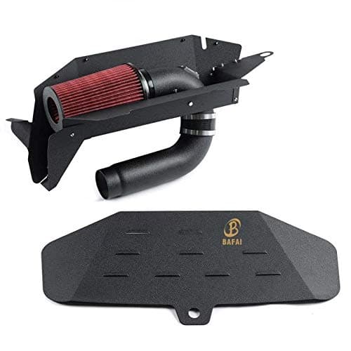 Short Ram Air Intake Kit for BMW 320i 328i N20 N26 with Air Filter Auto Air Intake Hose Black Pipe Heat Shield Box