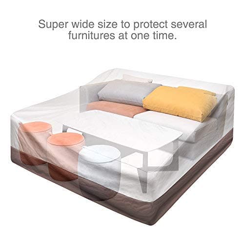 ACKO Patio Outdoor Furniture Cover, 100% Waterproof Patio Sofa with Chair Cover 88L x 85 W x 35H
