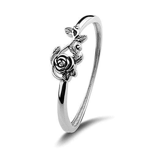Tiny Rose Flower Ring