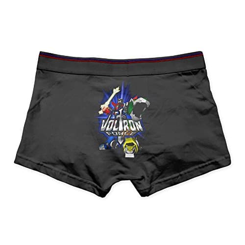 Men's Stretch Underwear Full-Cut Briefs ‪Voltron Legendary Defender Logo