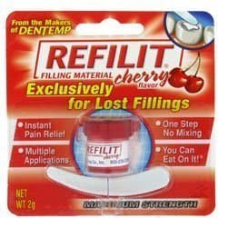 Refilit Maximum Strength Filling Material, Cherry Flavor - 1 Each by MAJESTIC DRUG CO.