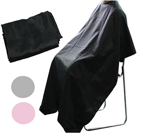 Black Barbers Hair Cut/Cutting Hairdressing Hairdressers Unisex Salon Gown Cape