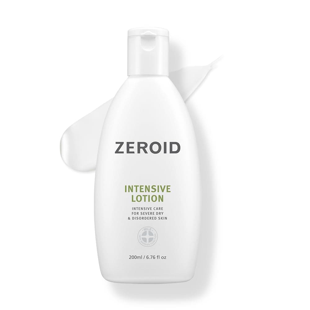 ZEROID | Intensive Lotion | Korean Body Care Moisturizer | Hand and Body Cream for Women and Men | Body Lotion for Dry and Sensitive Skin | Moisturizer for Extremely Dry Skin | 6.76 fl oz (200ml)