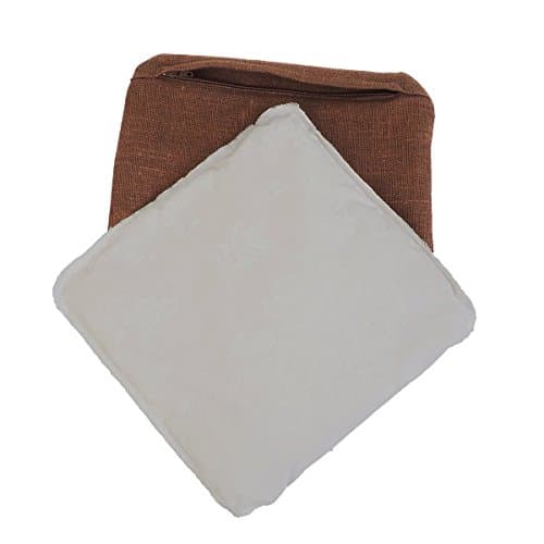 Genuine Baltic Amber Pillow - Completely Natural Made of 100% Cotton and Linen Fabrics, Filled with Amber Dust