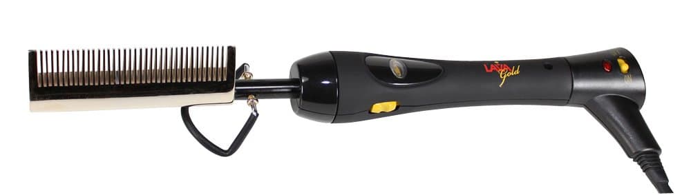 Lava Gold LG-AGPC Gold Plated Press Comb