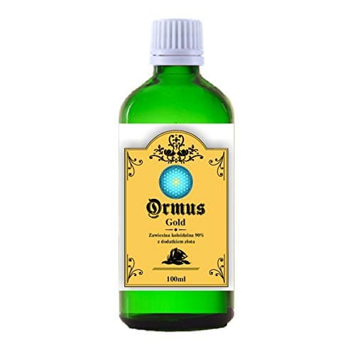 Real ORMUS Gold Dead Sea Monoatomic Minerals Suspension 90%: Gold Silver Iridium Platinum Rhodium Chromium Natural Powder Without Preservatives and Fillers 100ml