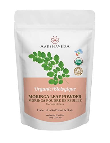 Aarshaveda Organic Moringa Oleifera Leaf Powder