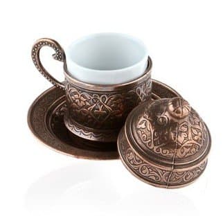 Copper Espresso Turkish Coffee Cup