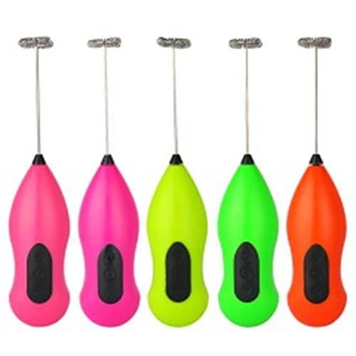 Winrembrandt 1PCS Kitchen Eggbeater Tool Electric Handle Milk Coffee Frother Whisk Mixer Foamer