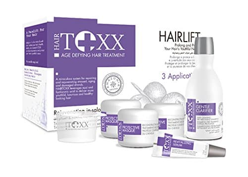 HairToxx Made in Brazil – Luxury Botoxx Set Professional Hair Shampoo for Damaged Hair – Made up of Brazilian Acai and Hyaluronic Acid - Shampoo + Mask + Serum – 3 Applications (140ml)