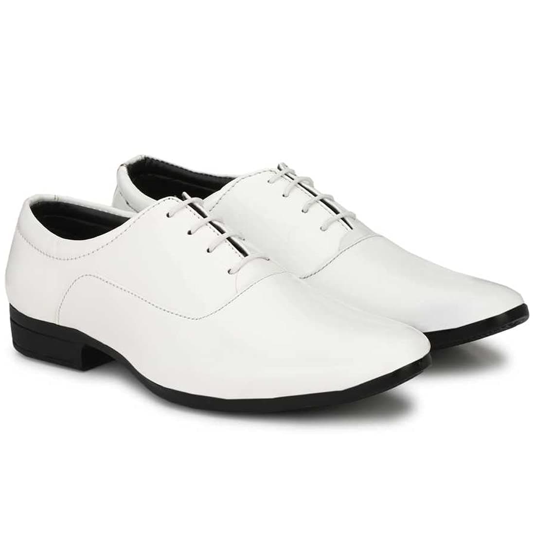 Men's Synthetic Leather Lace-Up Formal Shoes for Men's and Boys/Office Shoes/Suit Shoes/Dress Shoes/Party Shoes