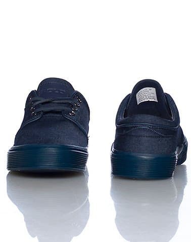 Polo Ralph Lauren™ Faxon Low-Top Canvas Sneakers for Men – Fabric Lining – Rubber Sole – Padded Footbed Navy/Dark Grey/Dark/Dark Grey 12 M