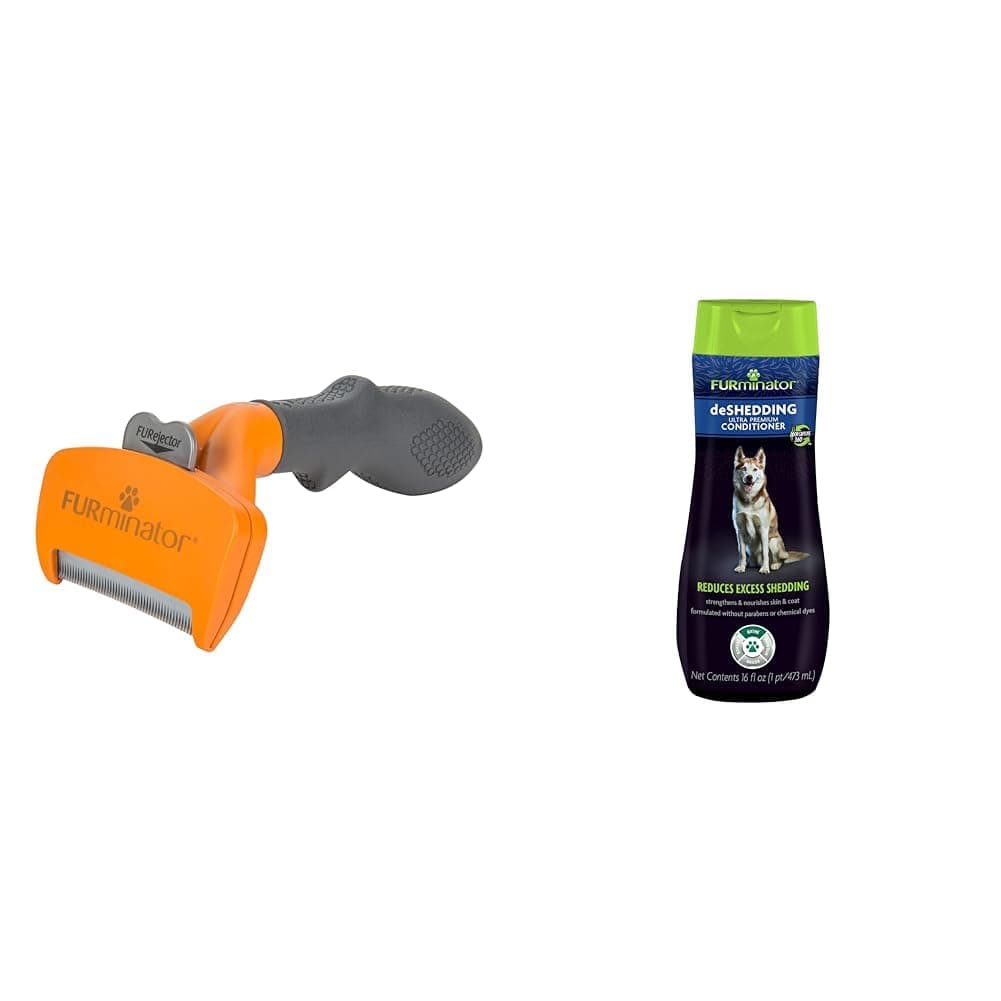 Medium Dog Undercoat Deshedding Tool Ultra Premium Deshedding Conditioner for Dogs