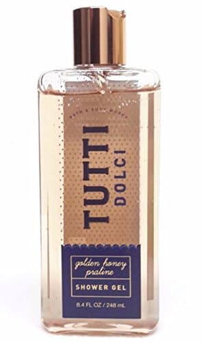 Bath and Body Works New For 2017 Tutti Dolci Golden Honey Praline Shower Gel