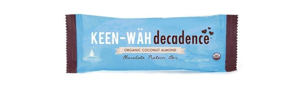 Keen Wah Decadence Protein Bar: Organic Coconut Almond (Case of 12)