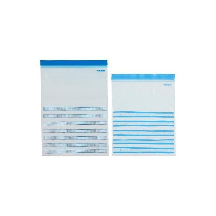 ISTAD IKEA Food Freezer Bags, Plastic, 30 Bags – Blue Seal