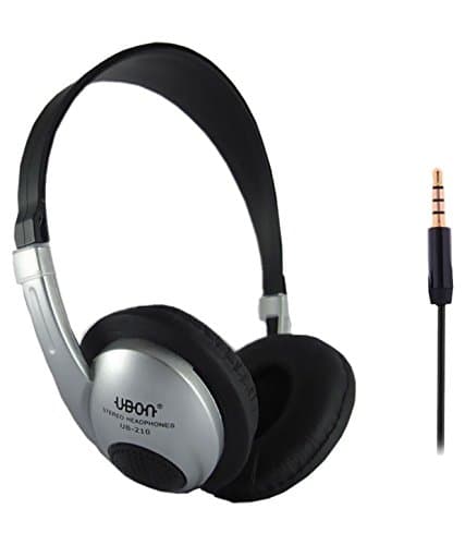 UBON UB-210 Headphones with Mic (Black)