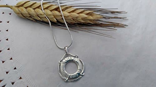 Steering Wheel necklace, 925 sterling silver , Unise Jewelry, Boat Wheel Jewelry, Ships' Weel Pendant, Sailor's Jewelry, Sea Lovers' Gift.