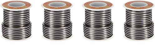 Canfield 60/40 solder for stained glass (Four Pack)