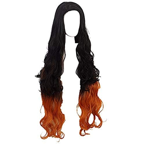 Qushy Kamado Nezuko Wig Cosplay Accessories