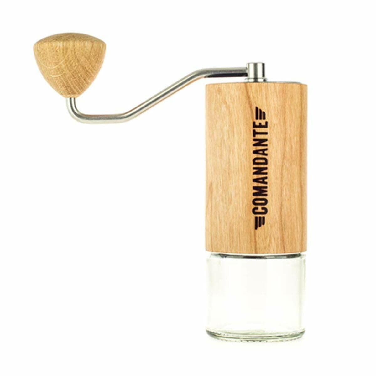 Comandante C40 MK3 Nitro Blade American Cherry Stainless Steel Coffee Grinder, Manual-coffee-grinders