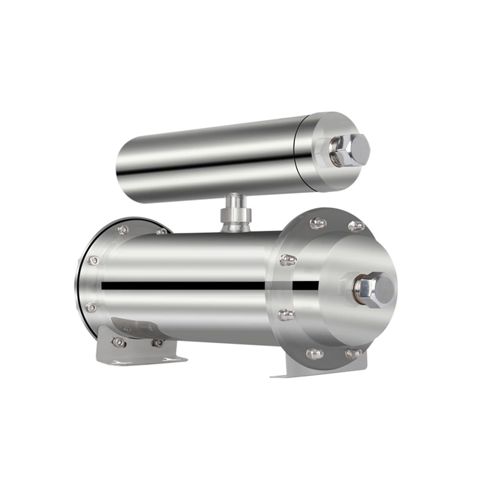 Water Filter System, Stainless Steel Ultrafiltration Membrane Water Purifier, UF Kitchen Filter Water Purification Equipment, Household Small Commercia For Home Kitchens (Color : B 500L, Size : 1)