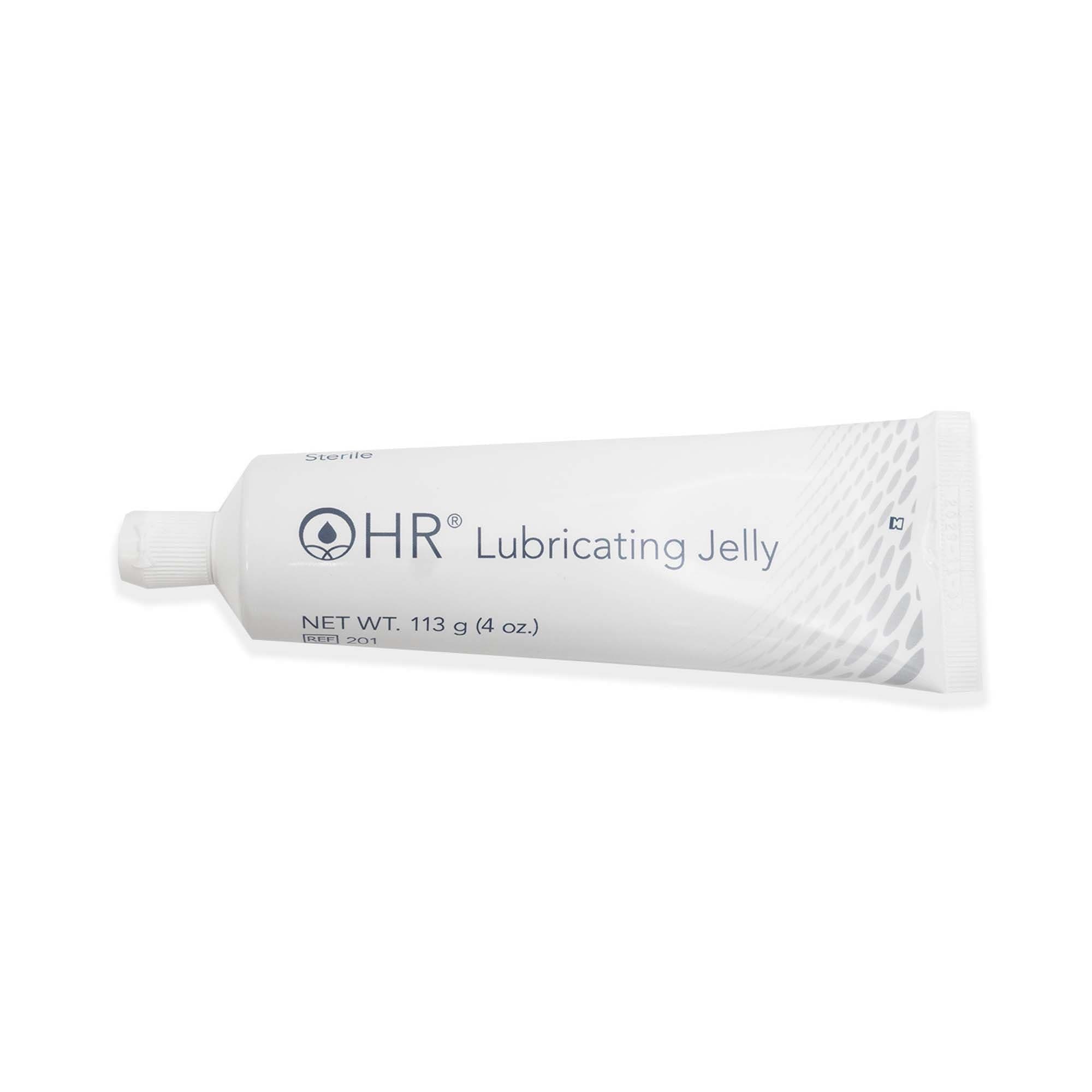 HR® Sterile Lubricating Jelly 4oz. (113gm) Foil Laminate Flip-Top Tube, 12 Units/Box