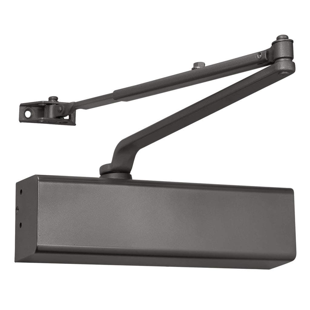 Lawrence Heavy Duty Door Closer Commercial Grade 1 - Adjustable 6-Speed Delayed-Action Door Control with 3 Pistons – Flexible Installation with Included Hardware - Embassy Series LH816