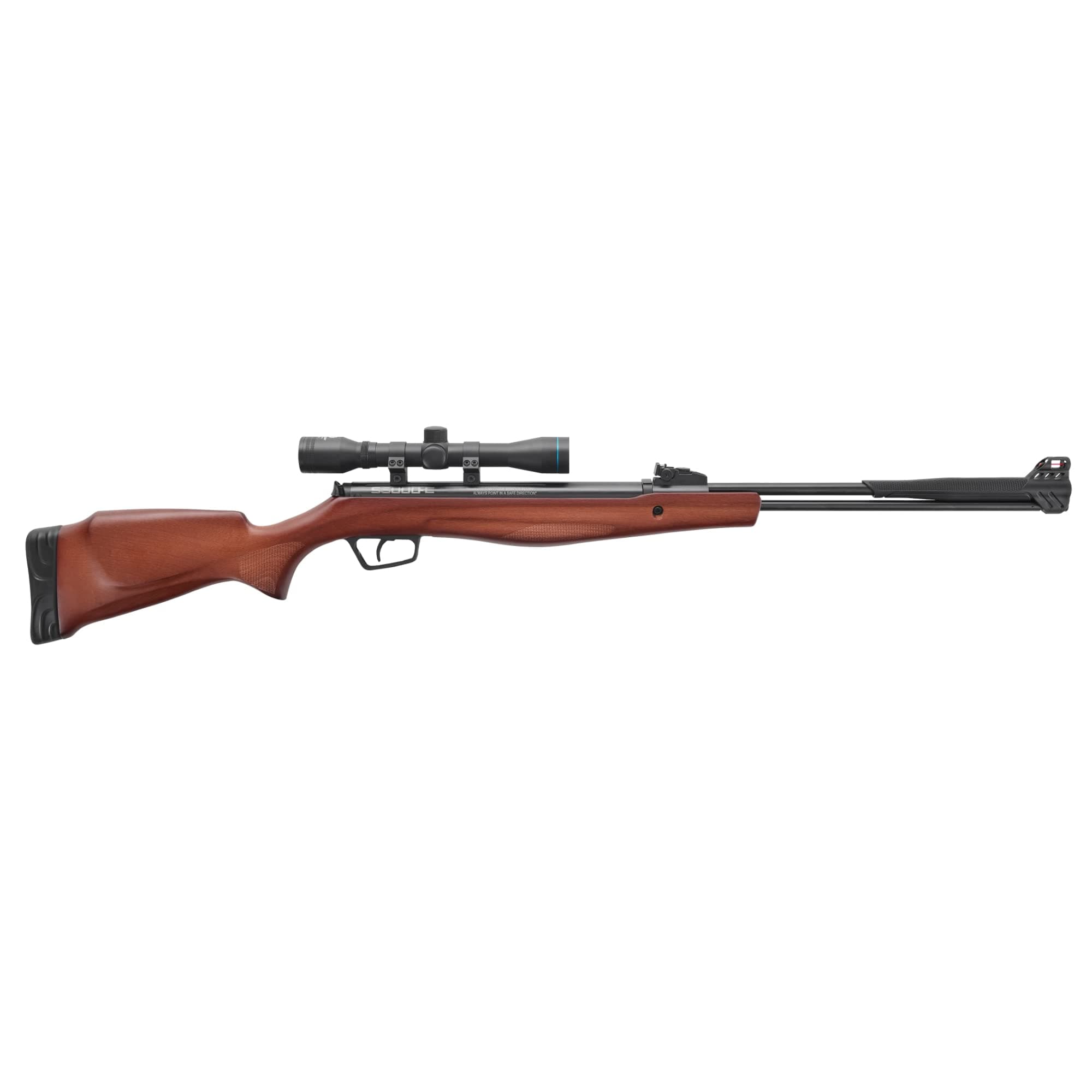 Stoeger S6000-E Combo - .22 Caliber - Hardwood with Fiber-Optic Sights & 4 x 32 Scope