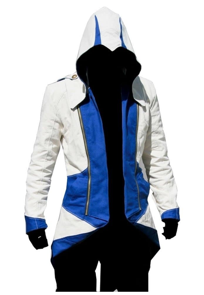Men's Cosplay Costume Jacket with Hood Hooded Multi Colors