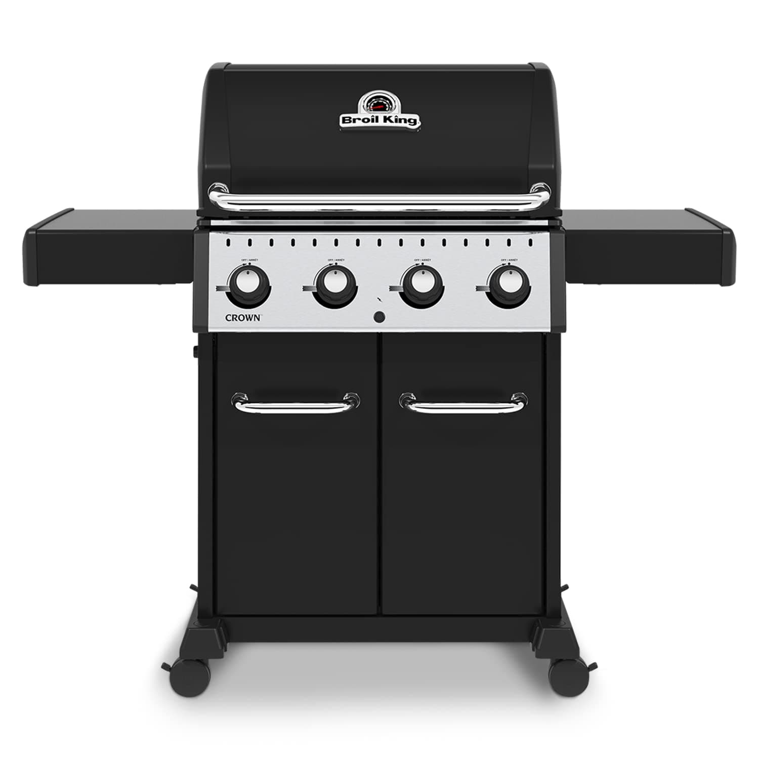 Broil King865257 Crown 420, Natural Gas (NG), Stainless Steel, Black