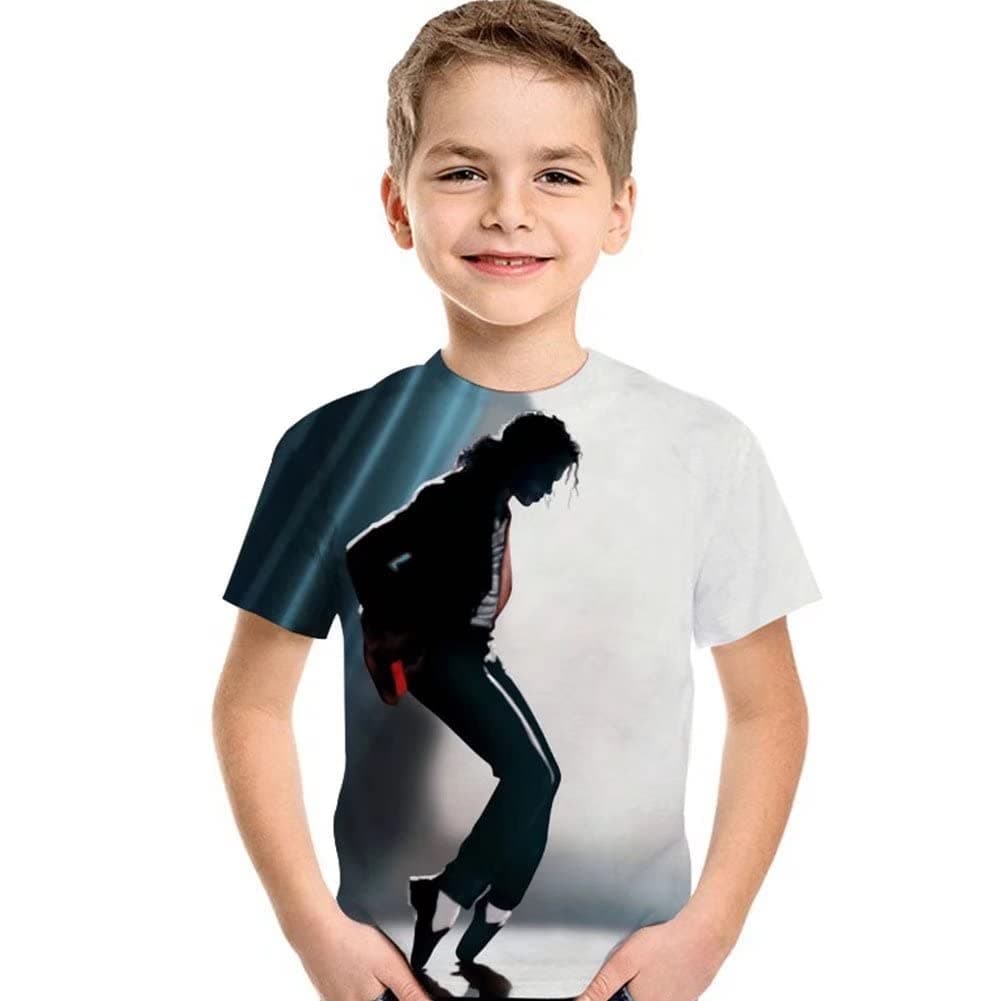Kids Boys Girls Fashion 3D T-Shirt Short Sleeve Print Tee Shirts Tops