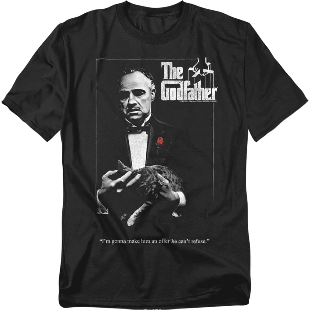 Popfunk Classic The Godfather Don Corleone Poster T Shirt