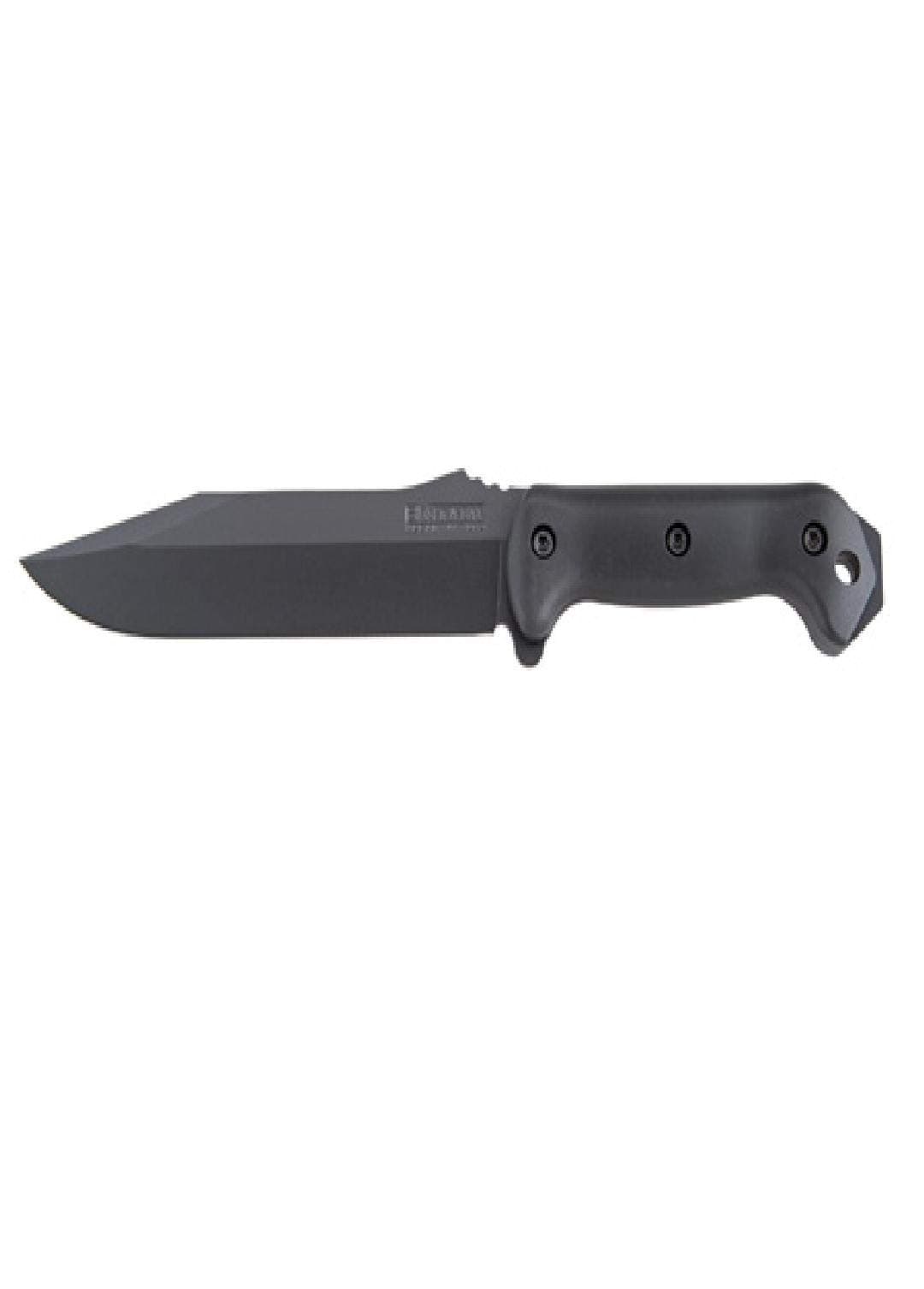 KA-BAR Becker BK7 Fixed Blade Utility Knife with Sheath, Large Outdoor Knife