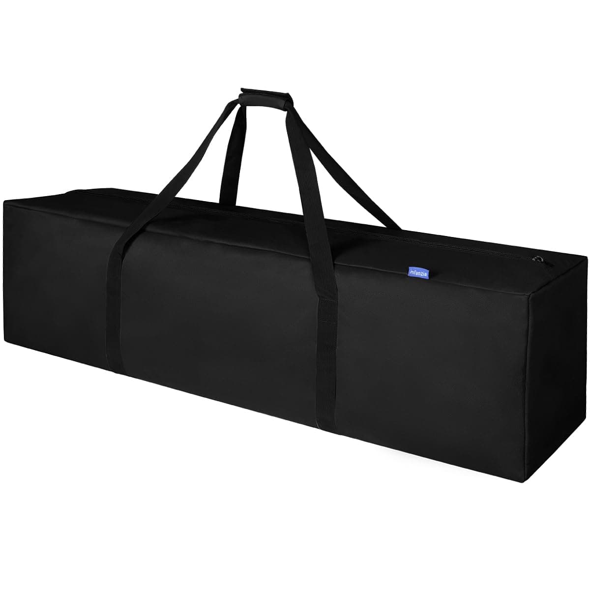 INFANZIA 45inch Sports Duffel Travel Bag, 115L Extra Large Duffel Luggage Bag with Upgrade Zipper, Water Resistant & Foldable Equipment Storage Bag for Camping Tent Tripod Fishing