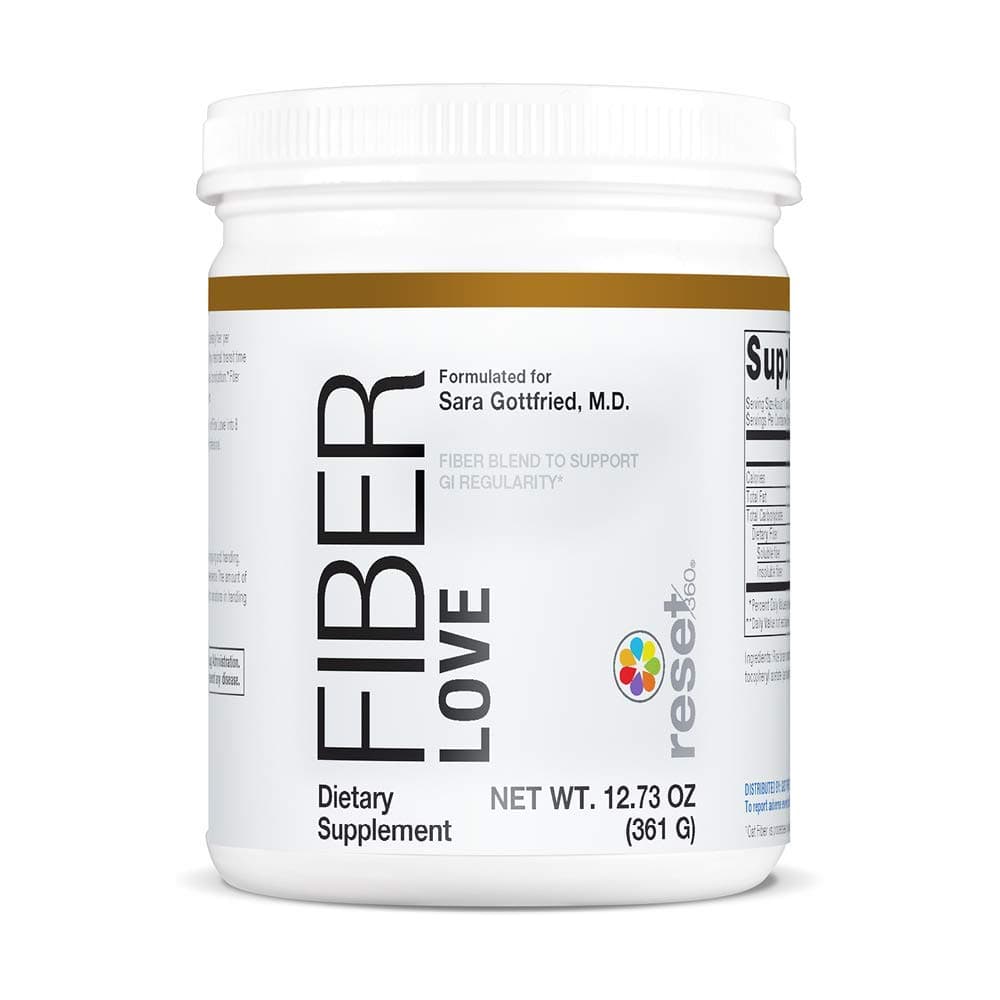 Fiber Love | Daily Fiber Powder Supplement, Supports Bowel Regularity, Mix & Drink, 38 Servings