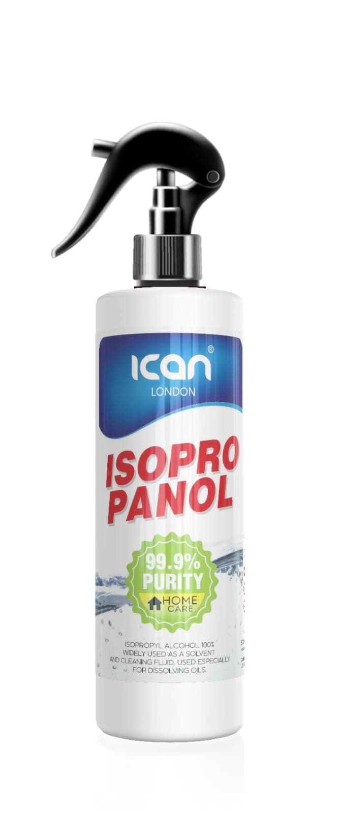 Isopropanol Alcohol / 99.9% Pure Isopropyl Alcohol Cleaning Fluid 500ml Spray